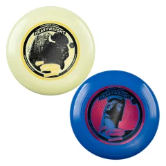 Wham-O Frisbee Heavyweight 200g, 27.94 cm dolg in vzdržljiv disk za dejavnosti na prostem, stabilno letenje za družinsko zabavo - 2 pakiranja
