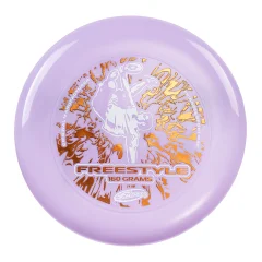 Wham-O Frisbee Freestyle Disc 160 g, 26.67 cm, trpežen in prožen PE za plažo na prostem, družinska zabava -1 paket