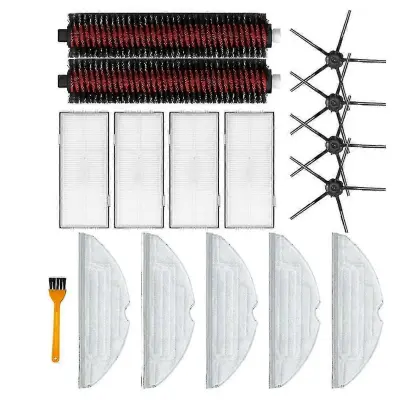 Glavna stranska krtača Filter Mop Cloth Nadomestni dodatki za G10 G10s G10s Pro Deli sesalnika