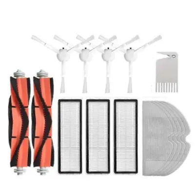 Stranska krtača + Hepa filter + Krpa za brisanje za robotski sesalnik 1c 1 C, C1 dodatki (15 kosov)