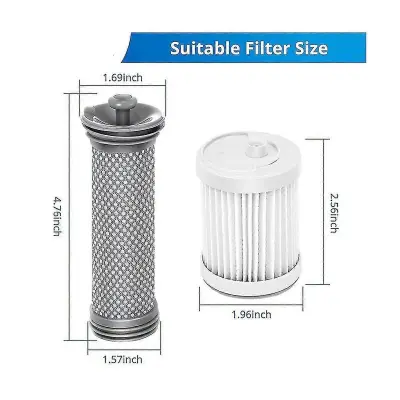 Nadomestni filter za brezžične vakuumske filtre A10 Hero/master, A11 Hero/master S12 in Hepa Fil