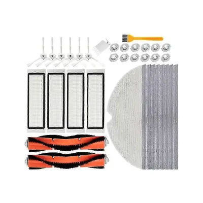 Stranska krtača + HEPA filter + vrtljiva krtača za robot 1/2 generacije za dele sesalnika S50 S55