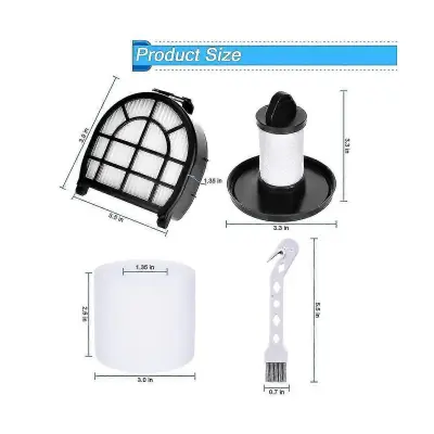 Nadomestni filter Hepa za dodatke sesalnika Lz600 Lz601 Primerjava z delom Xhffc600 in Xfflz