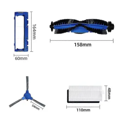 Za Robovac 11s 30 30c 15c 12 25c 35c primarni filtrirni valj stranske krtače robotski sesalnik
