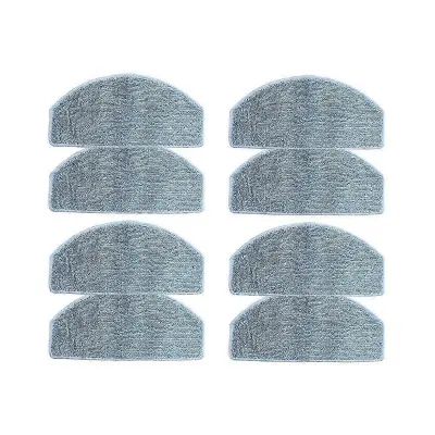 8Pcs za 3 robotske sesalnike Rezervni deli Dodatki Mop Pad