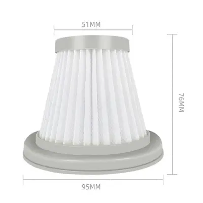 40Pcs Filtri za Deerma Dx118c Dx128c Sesalnik Dodatki Elementi Pometanje Robot Zamenjava