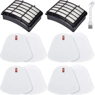 2 Hepa + 4 filtri iz pene in klobučevine za dodatke za pokončni sesalnik Shark Cu510 Lift-away Xl (2+4 filtri)