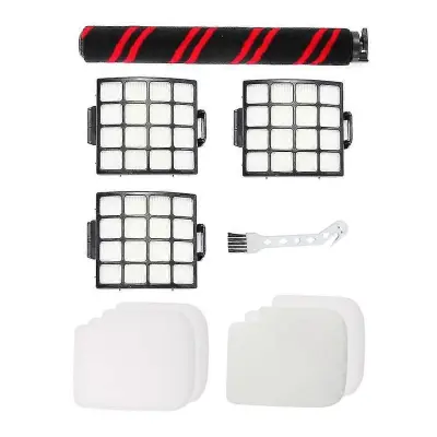 9Pcs Roller Brush Hepa Filter Bombažni Filter za Az3002 Az3000 Sesalnik Nadomestni Del