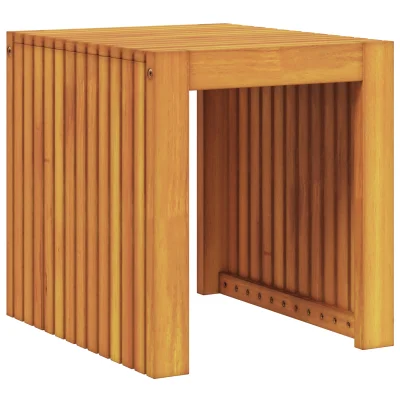vidaXL Vrtna stranska miza 43x36x40 cm Trden les tikov