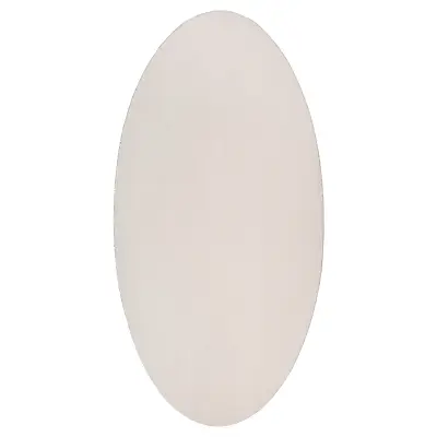 vidaXL Preproga "HUARTE" Pesek 80x150 cm Ovalna