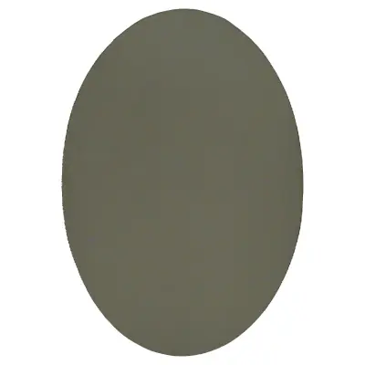 vidaXL Preproga 'HUARTE'Temno zelena 140x200 cm Ovalna