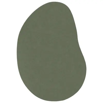 vidaXL Preproga Zelena 120x170 cm Poliester Nepremočna