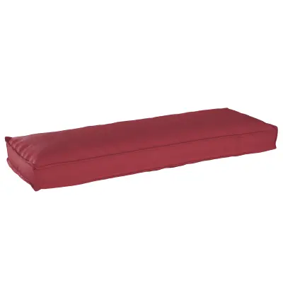 vidaXL Blazina za palete Rdeča 120x40x8 cm Oxford Material