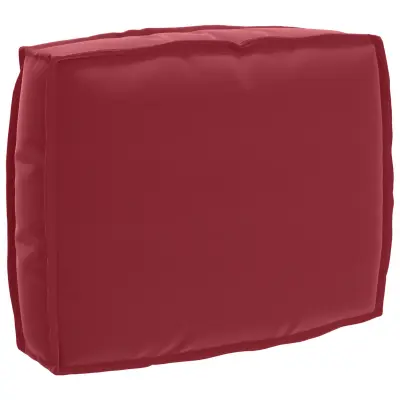vidaXL Blazina za naslon za hrbet Vino rdeča 50x40x12 cm Oxford tkanina