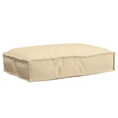 vidaXL Blazina za palete za sedež Bež 60x40x8 cm Oxford tkanina