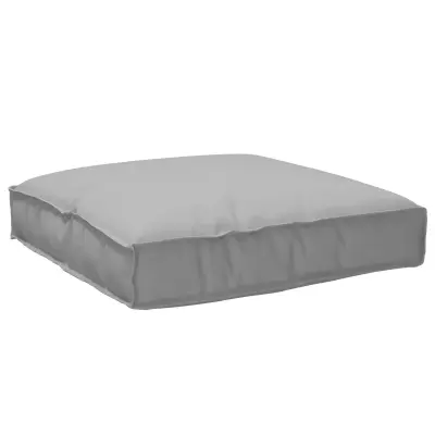 vidaXL Blazina za sedišče siva 80x80x12 cm Oxford blago