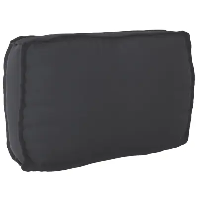 vidaXL blazina za palete za oporo Črna 70x40x12 cm Oxford tkanina