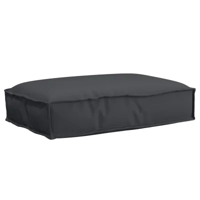 vidaXL Blazina za sedež Črna 60x40x8 cm Oxford tkanina
