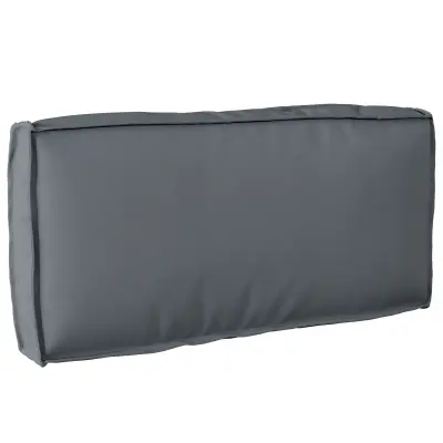 vidaXL Blazina za naslon antracitna 80x40x12 cm Oxford tkanina