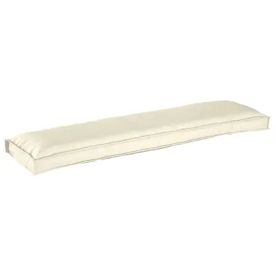 vidaXL Blazina za paletno klop Krem 150x40x8 cm Oxford