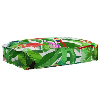 vidaXL Blazina za palete za sedenje Tropski gozd 60x40x8 cm Oxford tkanina