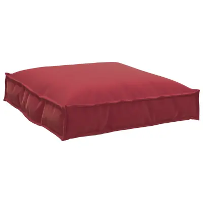 vidaXL Blazinica za palete za sedež vino rdeča 70x70x12 cm Oxford tkanina