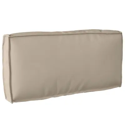 vidaXL Cushion za palete za hrbet Taupe 80x40x12 cm Oxford blago.