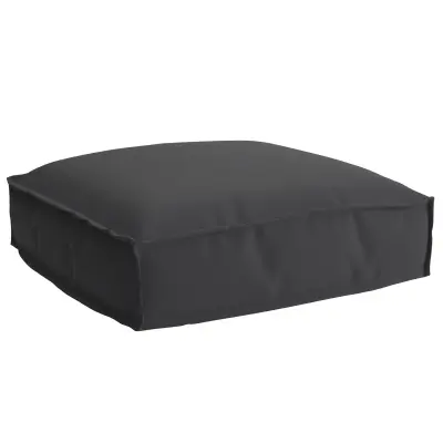 vidaXL Blazina za palete za sedež Črna 50x50x12 cm Oxford tkanina