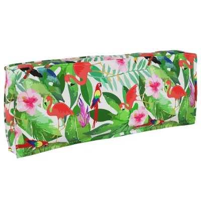 vidaXL Blazina za palete za hrbtno oporo Tropska džungla 120x40x12 cm Oxford tkanina
