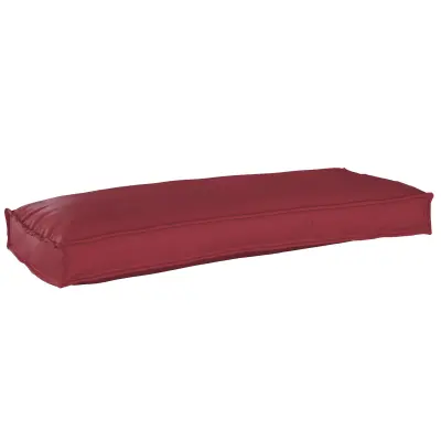vidaXL Blazina za palete za klop Rdeča 100x40x8 cm Oxford tkanina