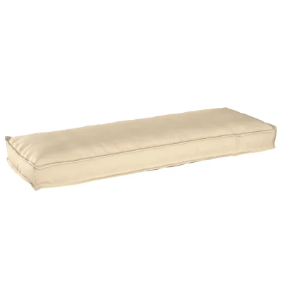 vidaXL Paleta blazina za klop bež 120x40x8 cm Oxford tkanina