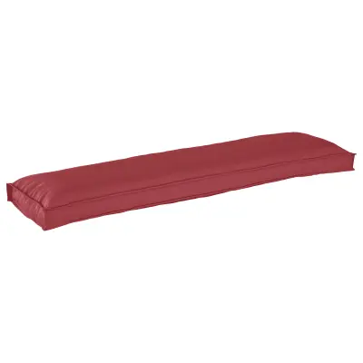 vidaXL Blazina za paleto za klop vino rdeča 150x40x8 cm Oxford tkanina