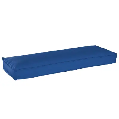 vidaXL Blazina za klop Kraljevsko modra 120x40x8 cm Oxford tkanina