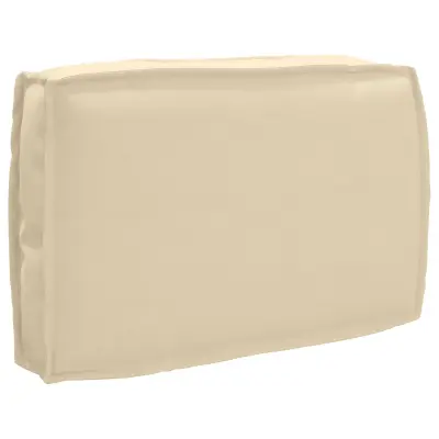 vidaXL Blazina za naslonjalo bež 60x40x12 cm Oxford tkanina