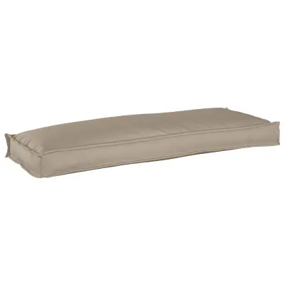 vidaXL Blazina za Palete za Klop Taupe 110x40x8 cm Oxford Tkanina
