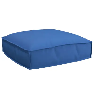 vidaXL Blazina za palete za sedež Kraljevsko modra 50x50x12 cm Oxford tkanina