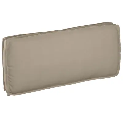 vidaXL blazina za palete za sedišče/hrbtno podporo taupe 120x50x12 cm Oxford material