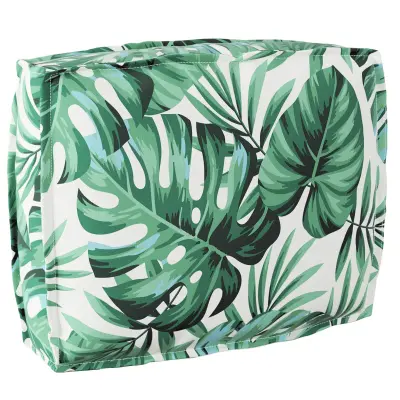 vidaXL Blazina za naslon za hrbet z listnim vzorcem 50x40x12 cm iz Oxford tkanine