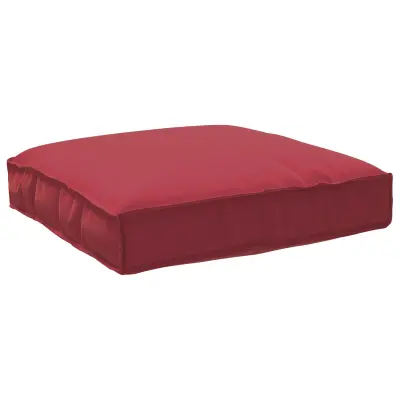 vidaXL Podloga za palete Vinska rdeča 80x80x12 cm Oxford tkanina