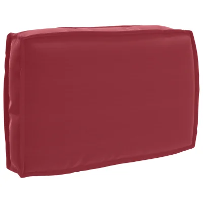 vidaXL Oblazinjenec za naslon Rdeče vino 60x40x12 cm Oxford tkanina
