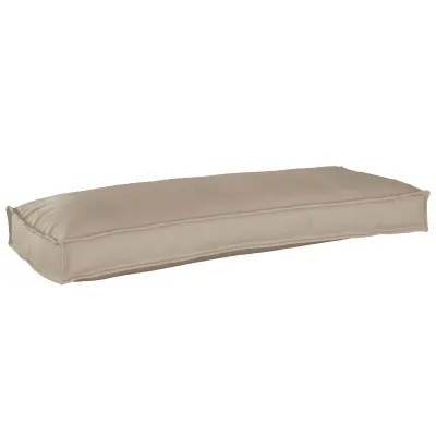 vidaXL Blazina za palete za klop Taupe 100x40x8 cm Oxford tkanina