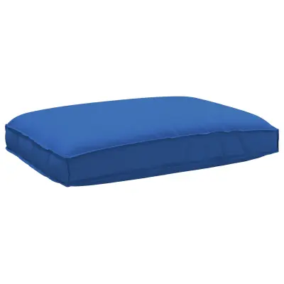 vidaXL blazina za palete za sedež Kraljevo modra 120x80x12 cm Oxford tkanina