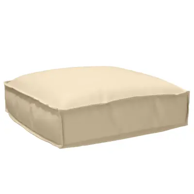 vidaXL Blazina za palete za sedež Bež 50x50x12 cm Oxford tkanina