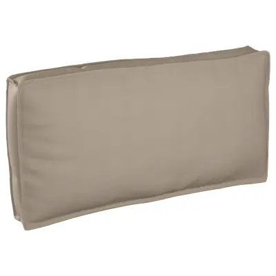 vidaXL Vzglavnik za palete za sedež/naslon Taupe 120x60x12 cm Oxford Fabric