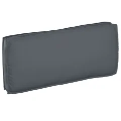 vidaXL Blazina za palete za sedež/nazaj Antracit 120x50x12 cm Oxford tkanina