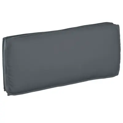 vidaXL Blazina za palete za sedež/nazaj Antracit 120x50x12 cm Oxford tkanina