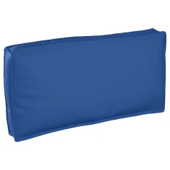 vidaXL Blazina za palete za sedež/ozadje Kraljevo modra 120x60x12 cm Oxford tkanina