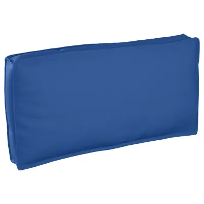 vidaXL Blazina za palete za sedež/ozadje Kraljevo modra 120x60x12 cm Oxford tkanina