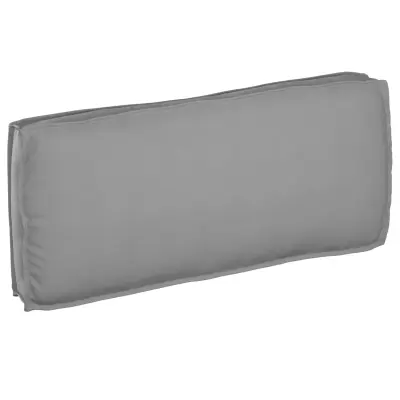 vidaXL Blazinica za paletno sedežno/spalno naslonjalo Siva 120x50x12 cm Oxford tkanina