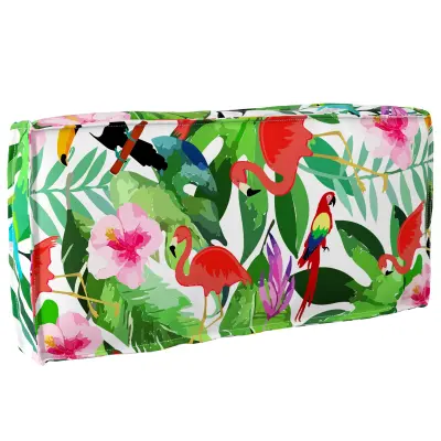 vidaXL Blazina za naslonjalo Paleta Tropska džungla 80x40x12 cm Oxford tkanina